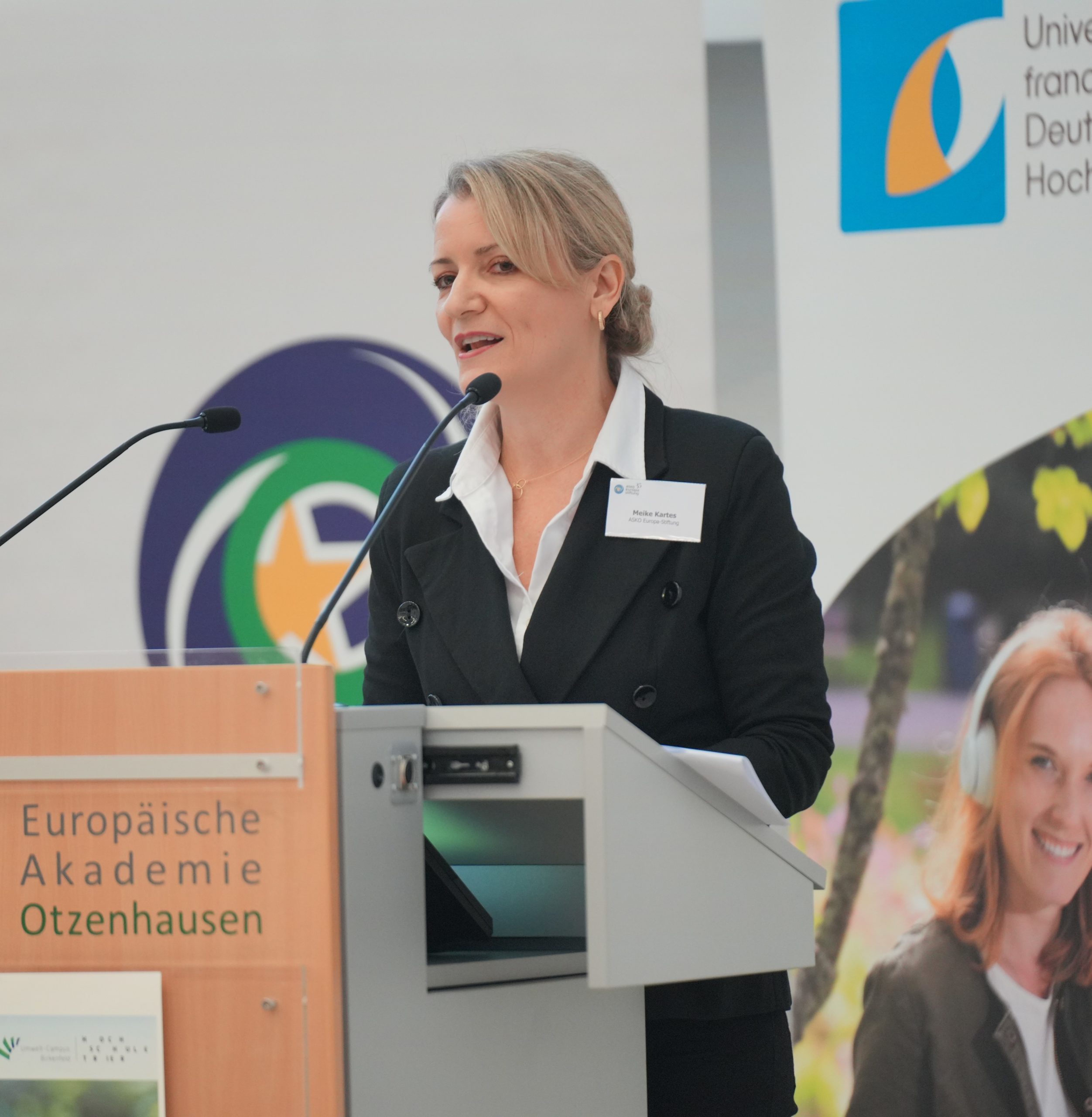 Meike Kartes lors de la session inaugurale du Dialogue franco-allemand sur le développement durable © Oliver Thom Meike Kartes lors de la session inaugurale du Dialogue franco-allemand sur le développement durable © Oliver Thom