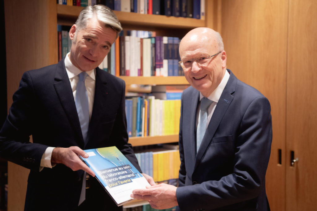 2026012026 01 14 Praesidenten der Deutsch Franzoesischen Hochschule Philippe Greciano avec President Lenaerts 4 scaled 1