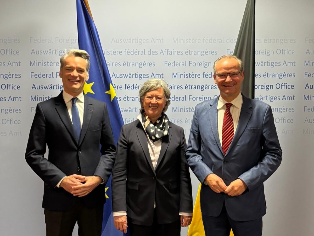 Antrittbesuch des DFH-Präsidiums bei Gunther Krichbaum, Staatsminister für Europa im Auswärtigen Amt, Berlin © Quentin Jalla