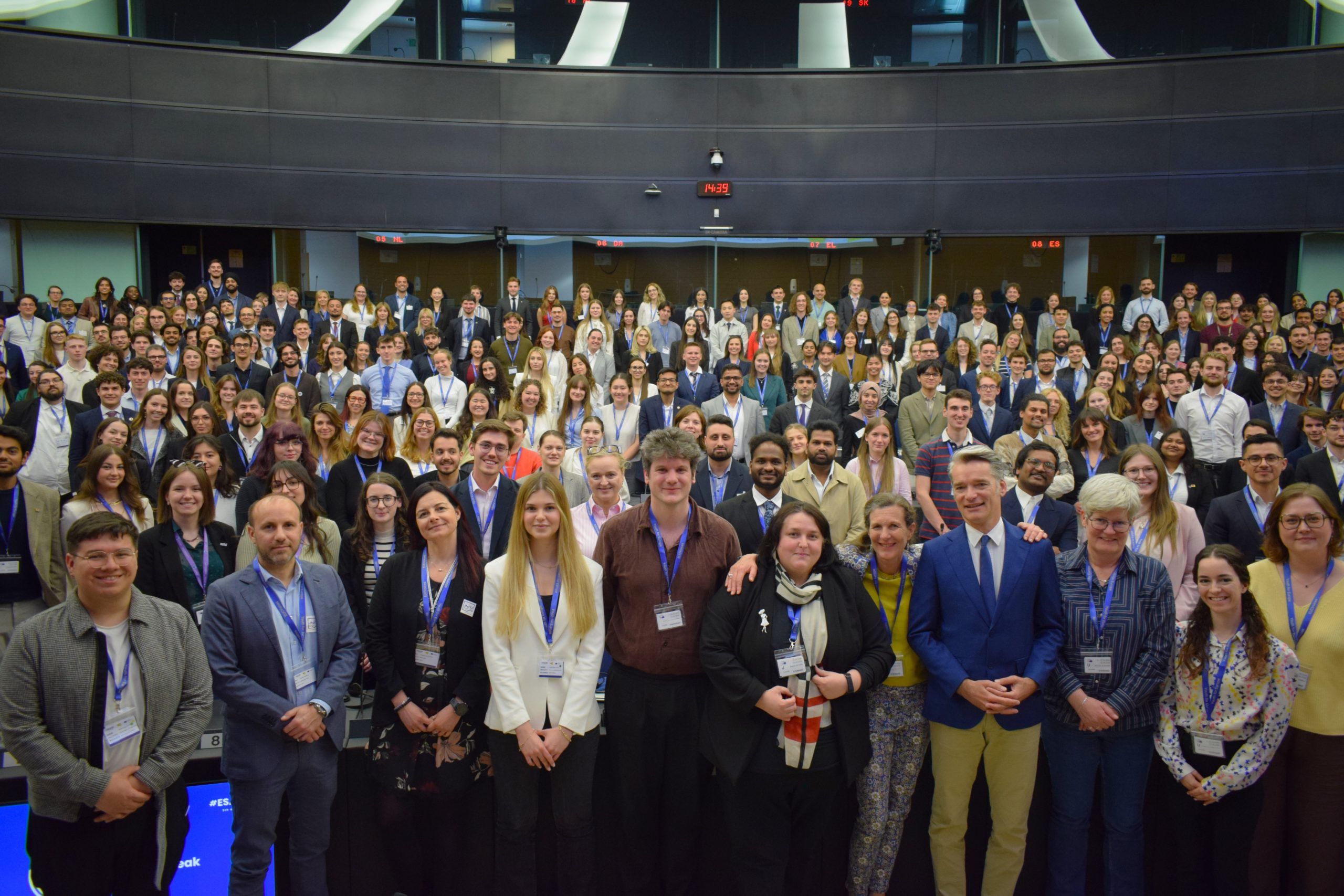 Photo de groupe de l'European Student Assembly © Guillermo Alba Buitrón