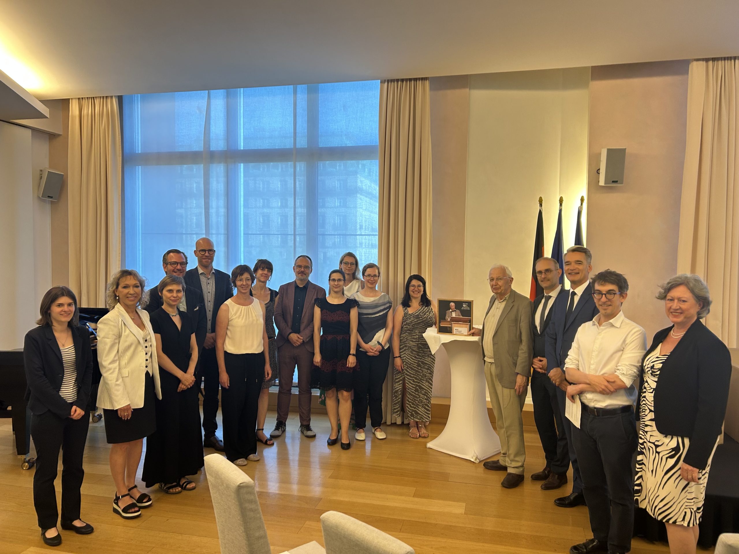 Gruppenfoto der Teilnehmenden © Ambassade de France