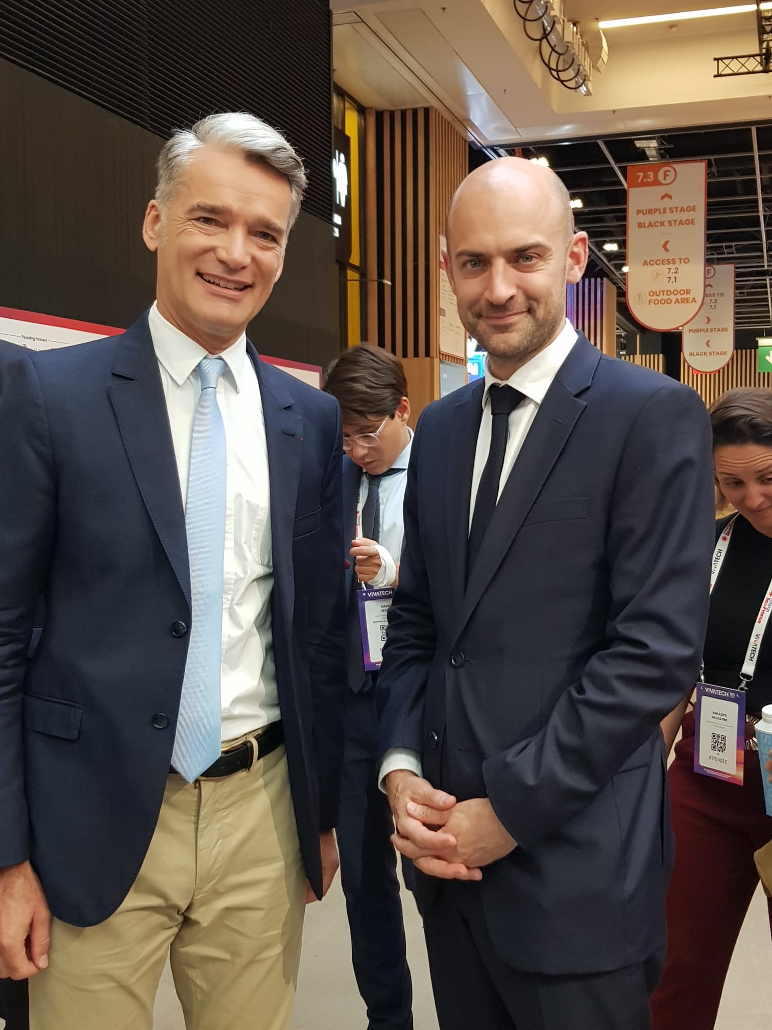 Philippe Gréciano und Jean-Noël Barrot © DFH-UFA